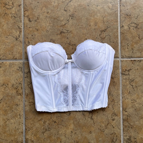 Tops - White corset